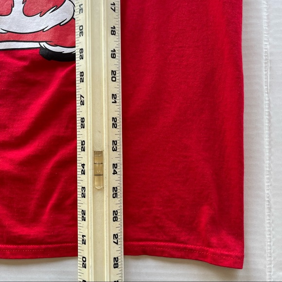 Disney Stitch HO HO Crew Neck Red shirt - Picture 10 of 11